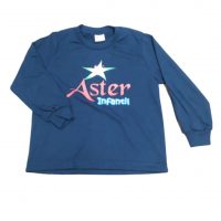 CAMISA MANGA LONGA AZUL